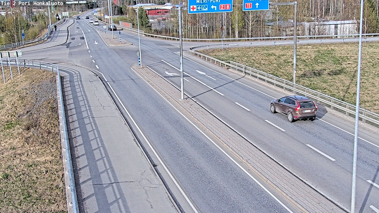 Kelikamerat Kuva Tie 2 Pori, Honkaluoto, Pori, Satakunta