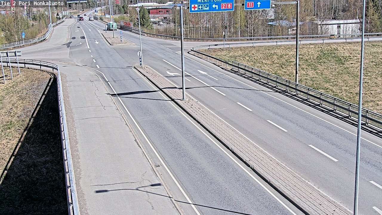 Kelikamerat Kuva Tie 2 Pori, Honkaluoto, Pori, Satakunta