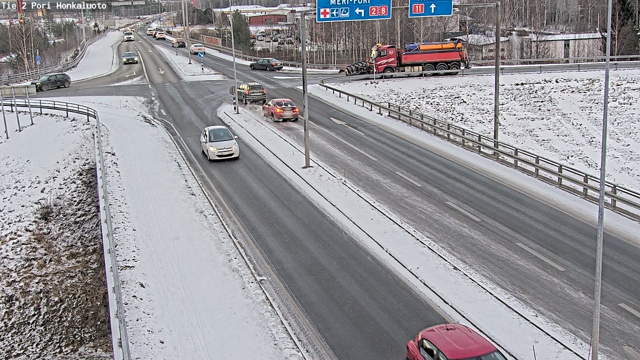 Kelikamerat Kuva Tie 2 Pori, Honkaluoto, Pori, Satakunta