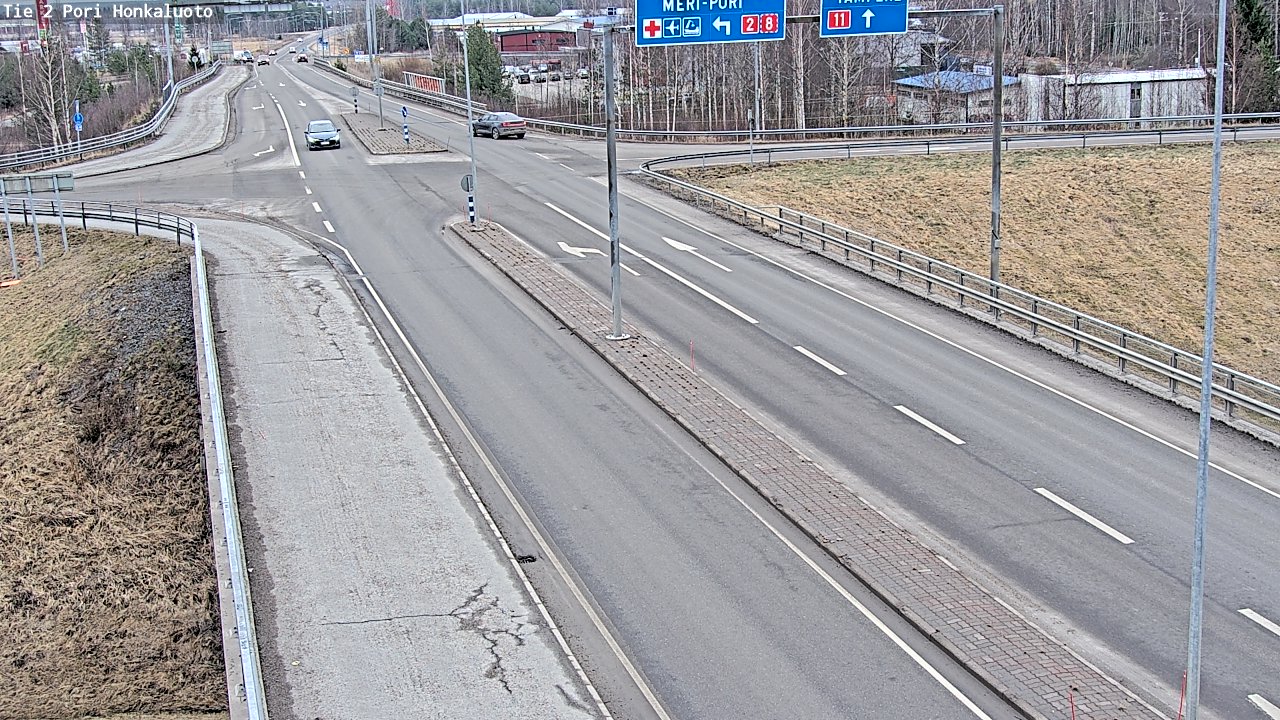 Kelikamerat Kuva Tie 2 Pori, Honkaluoto, Pori, Satakunta