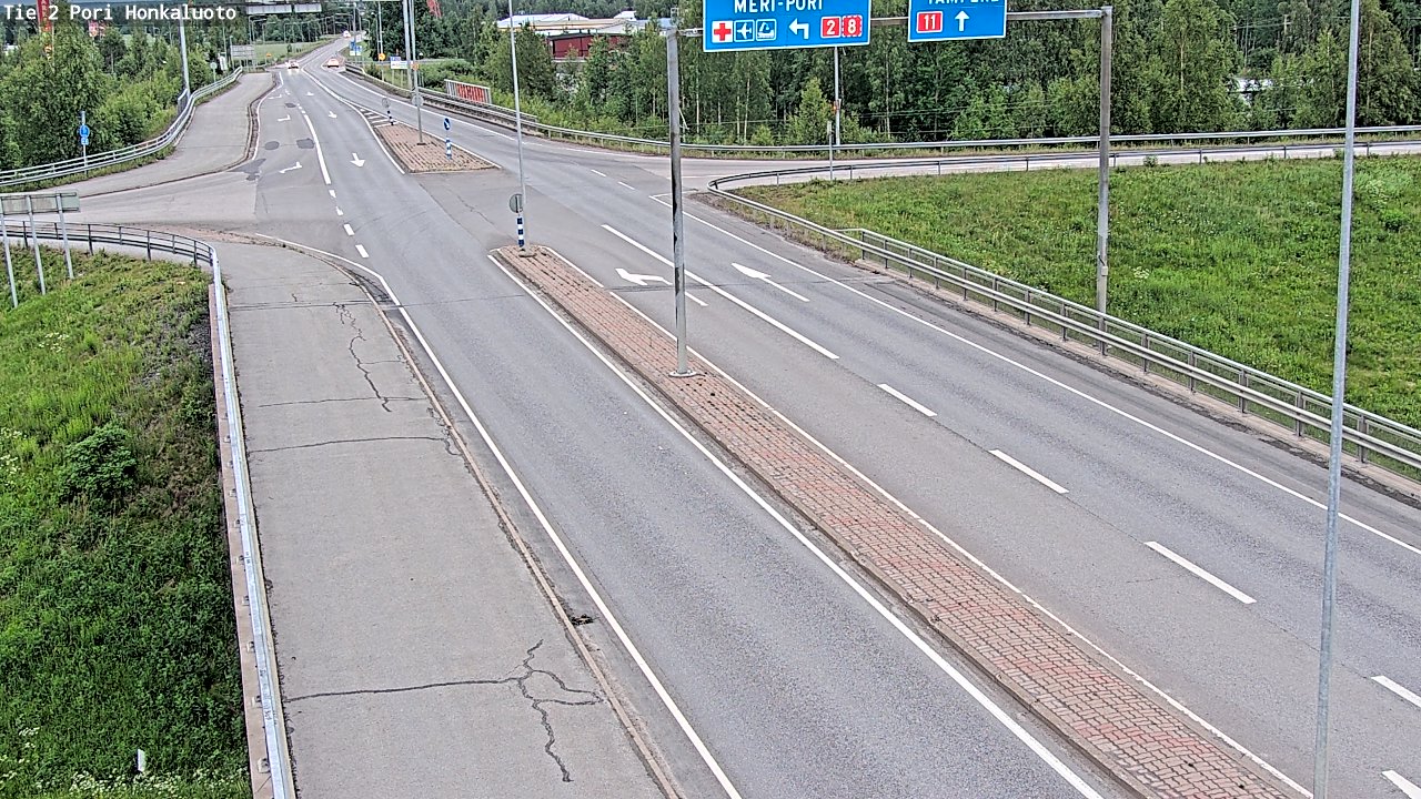 Kelikamerat Kuva Tie 2 Pori, Honkaluoto, Pori, Satakunta