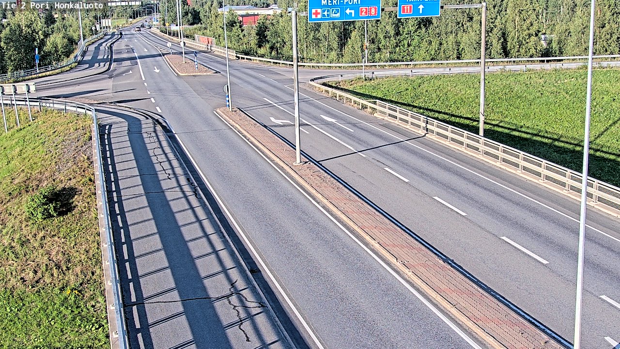 Kelikamerat Kuva Tie 2 Pori, Honkaluoto, Pori, Satakunta