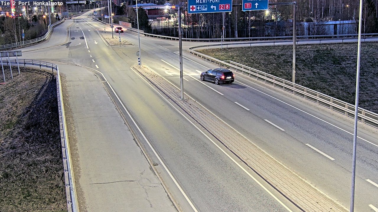 Weather Camera Image Road 2 Pori, Honkaluoto, Pori, Satakunta