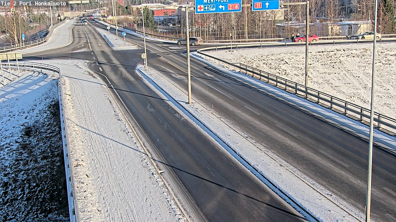 Weather Camera Image Road 2 Pori, Honkaluoto, Pori, Satakunta