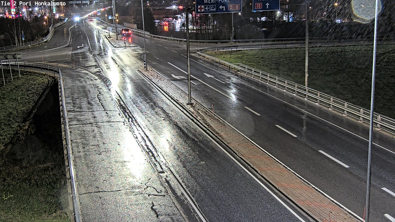 Kelikamerat Kuva Tie 2 Pori, Honkaluoto, Pori, Satakunta