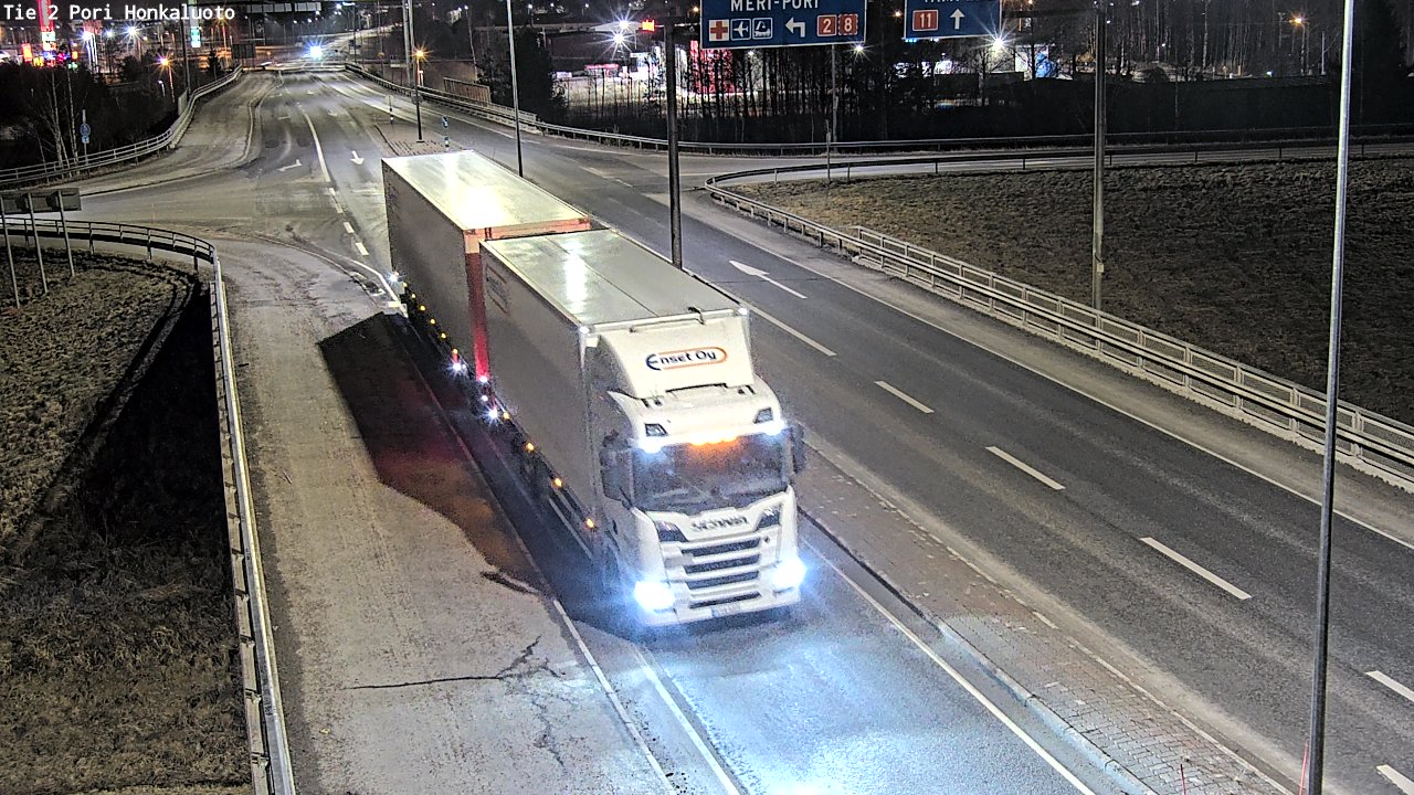 Kelikamerat Kuva Tie 2 Pori, Honkaluoto, Pori, Satakunta