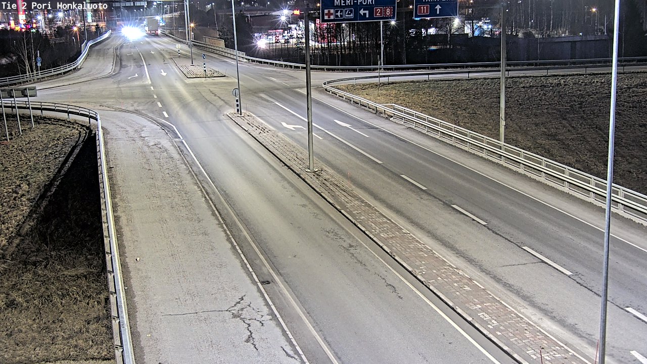 Weather Camera Image Road 2 Pori, Honkaluoto, Pori, Satakunta