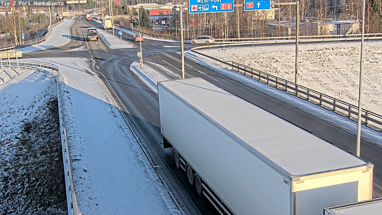 Kelikamerat Kuva Tie 2 Pori, Honkaluoto, Pori, Satakunta