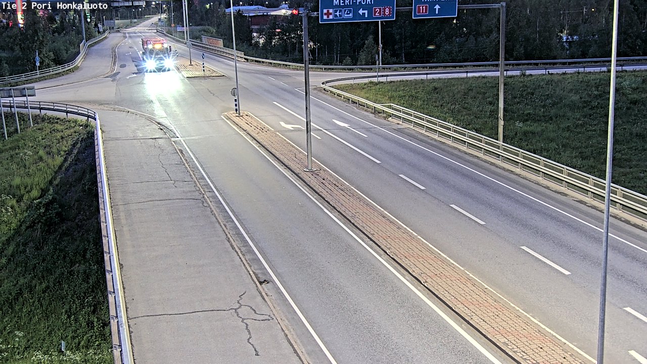 Kelikamerat Kuva Tie 2 Pori, Honkaluoto, Pori, Satakunta