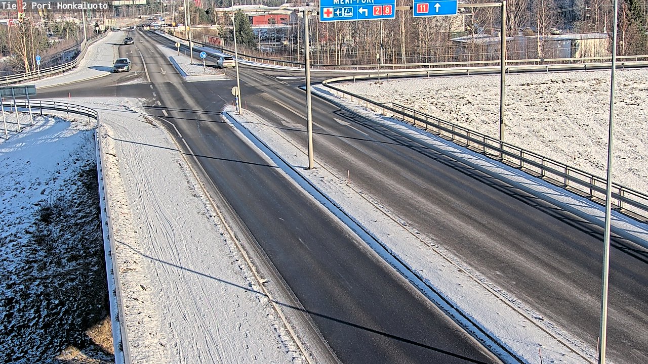 Weather Camera Image Road 2 Pori, Honkaluoto, Pori, Satakunta