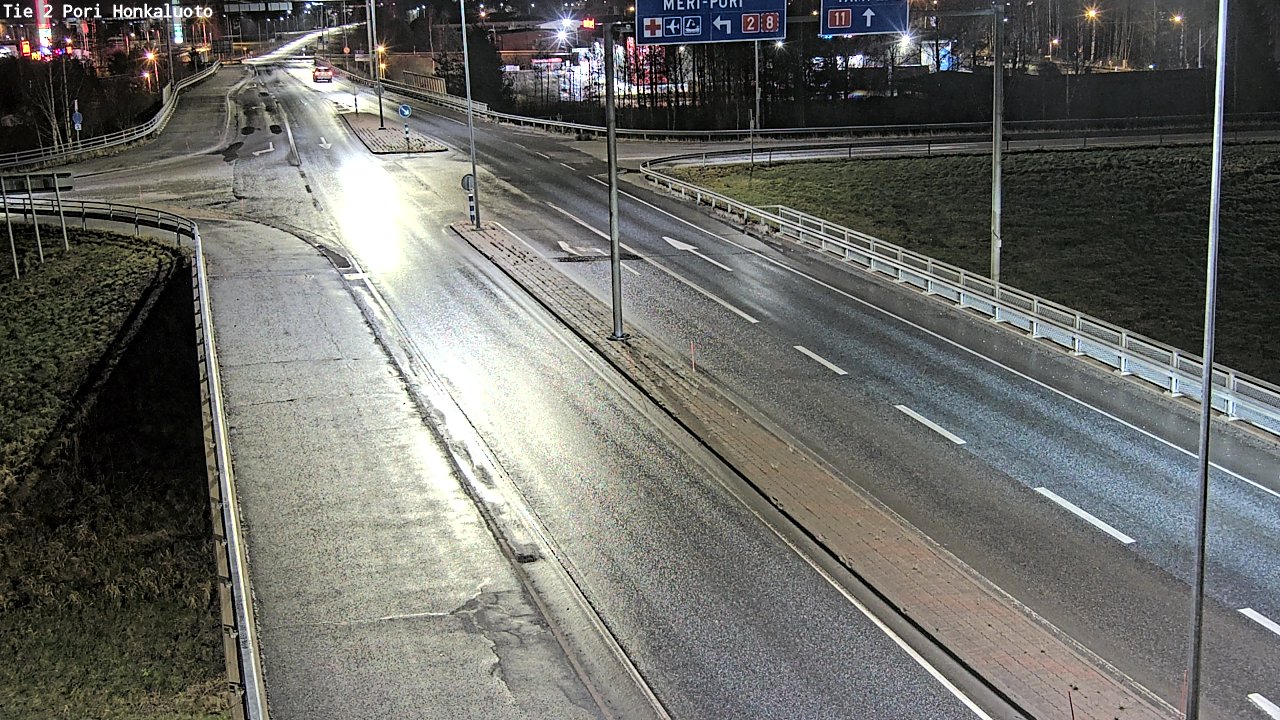 Weather Camera Image Road 2 Pori, Honkaluoto, Pori, Satakunta