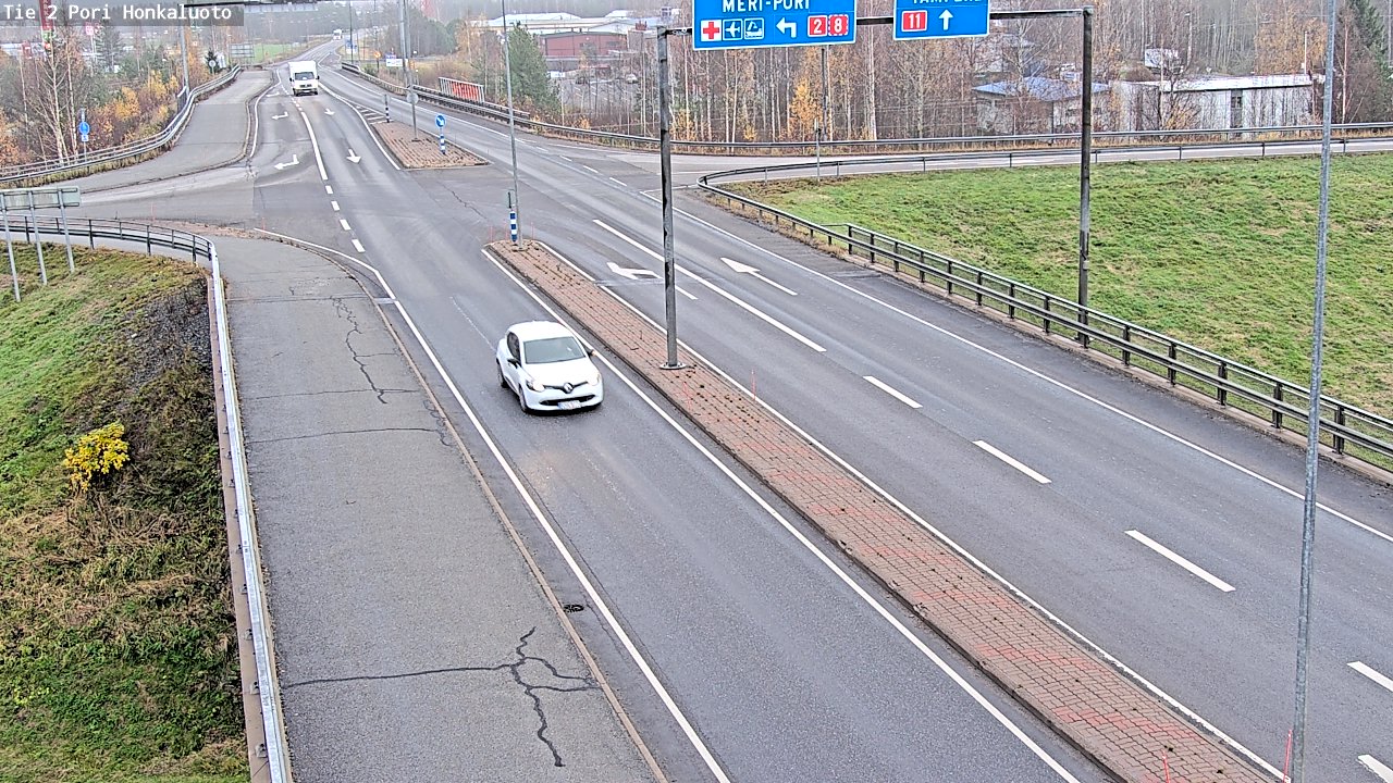 Kelikamerat Kuva Tie 2 Pori, Honkaluoto, Pori, Satakunta