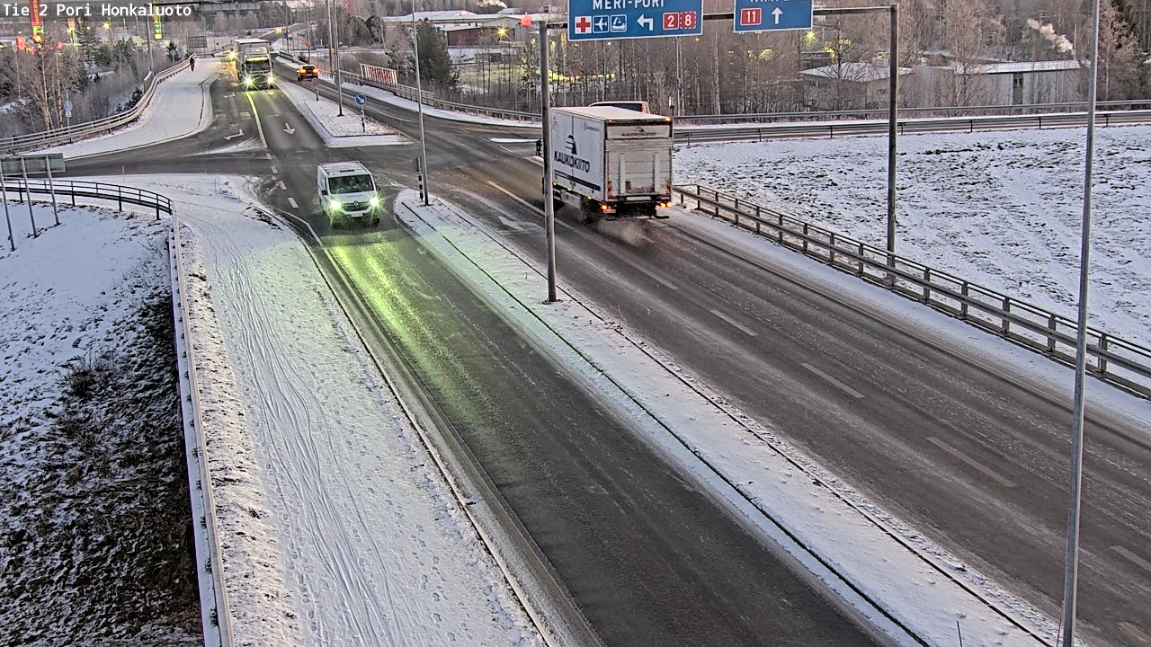 Kelikamerat Kuva Tie 2 Pori, Honkaluoto, Pori, Satakunta