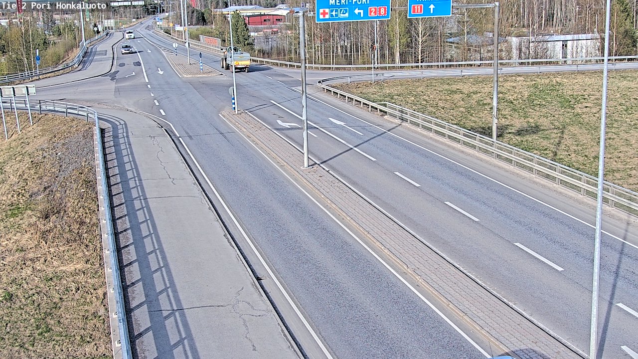 Kelikamerat Kuva Tie 2 Pori, Honkaluoto, Pori, Satakunta