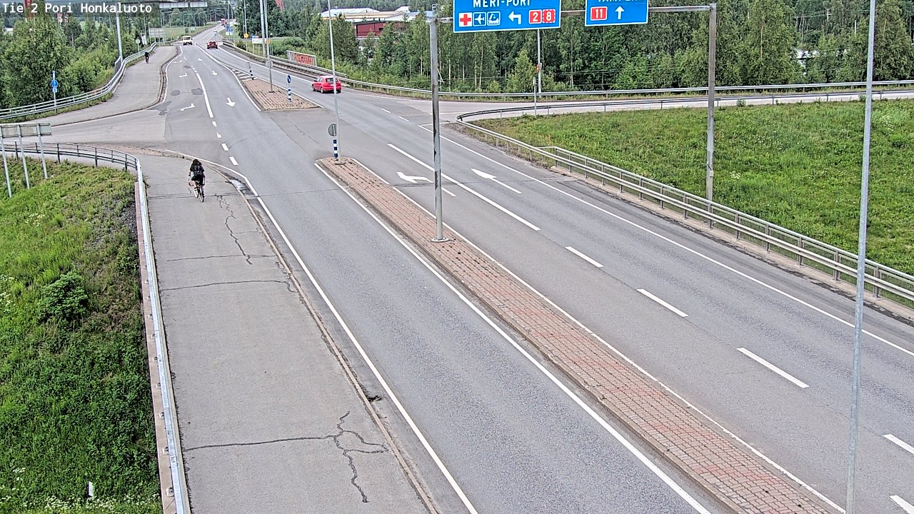 Kelikamerat Kuva Tie 2 Pori, Honkaluoto, Pori, Satakunta