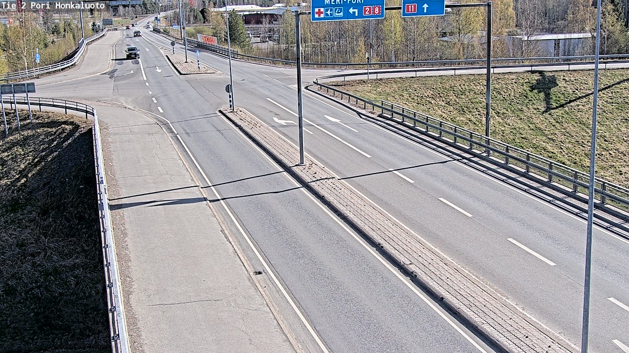Kelikamerat Kuva Tie 2 Pori, Honkaluoto, Pori, Satakunta