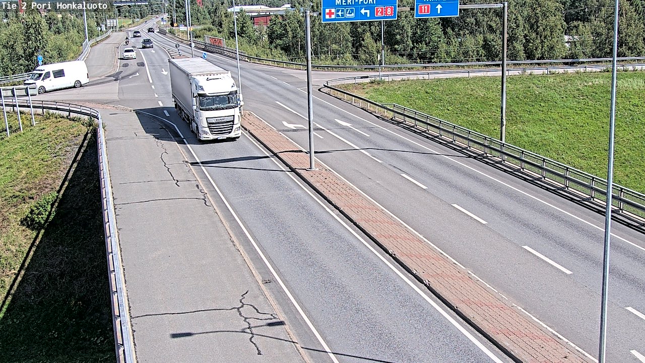 Kelikamerat Kuva Tie 2 Pori, Honkaluoto, Pori, Satakunta