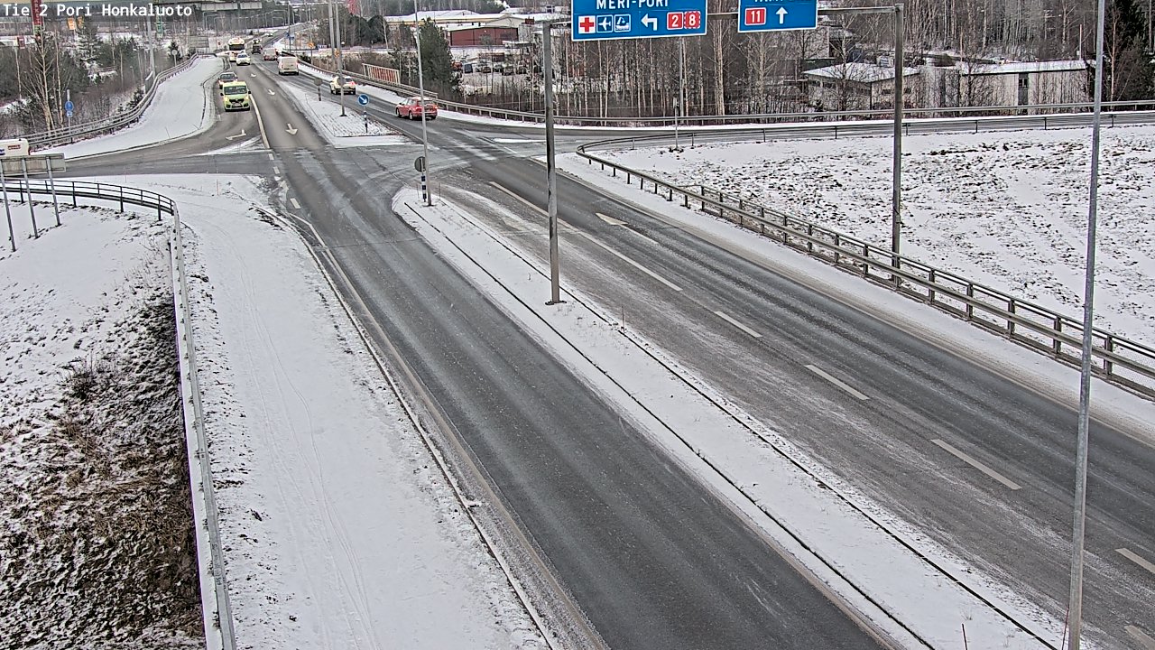 Kelikamerat Kuva Tie 2 Pori, Honkaluoto, Pori, Satakunta