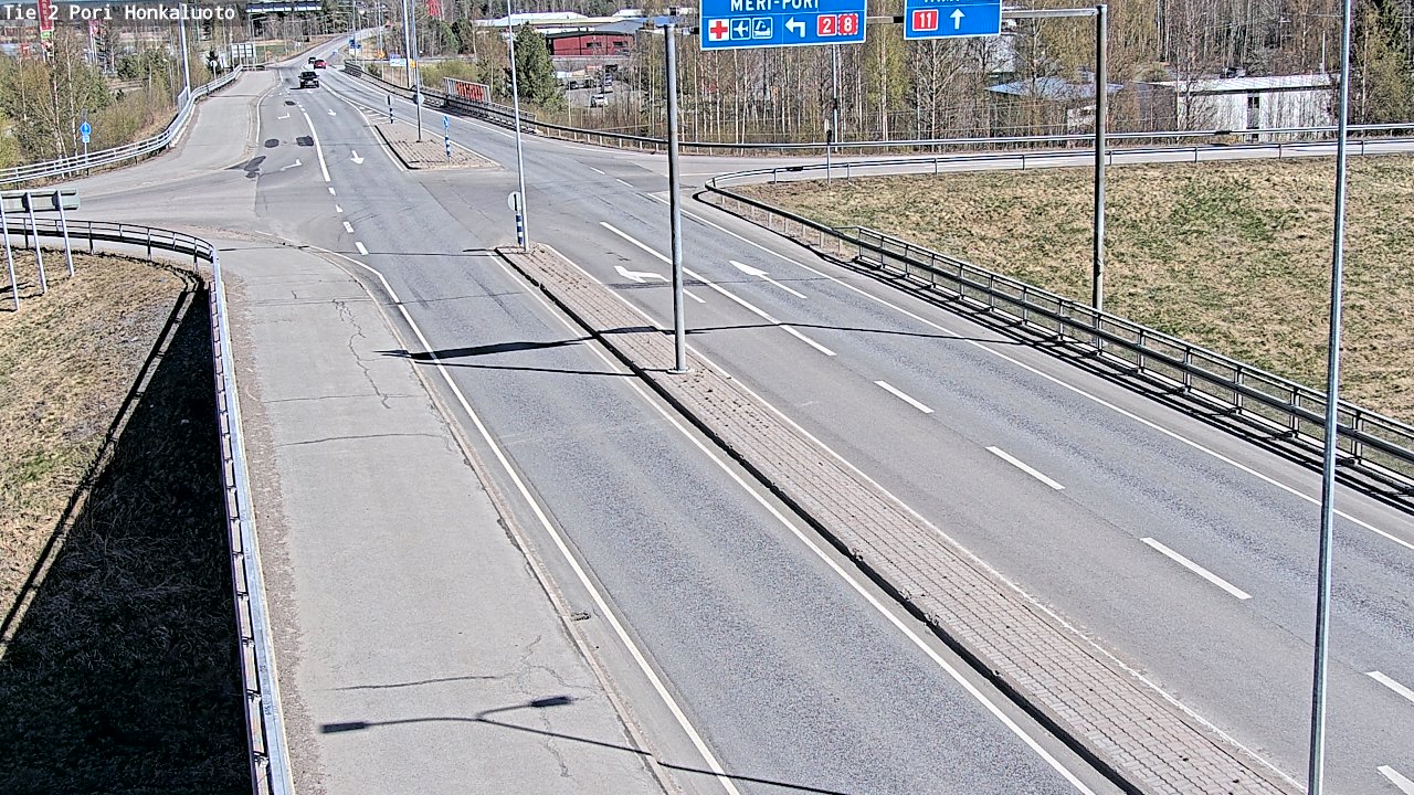 Kelikamerat Kuva Tie 2 Pori, Honkaluoto, Pori, Satakunta