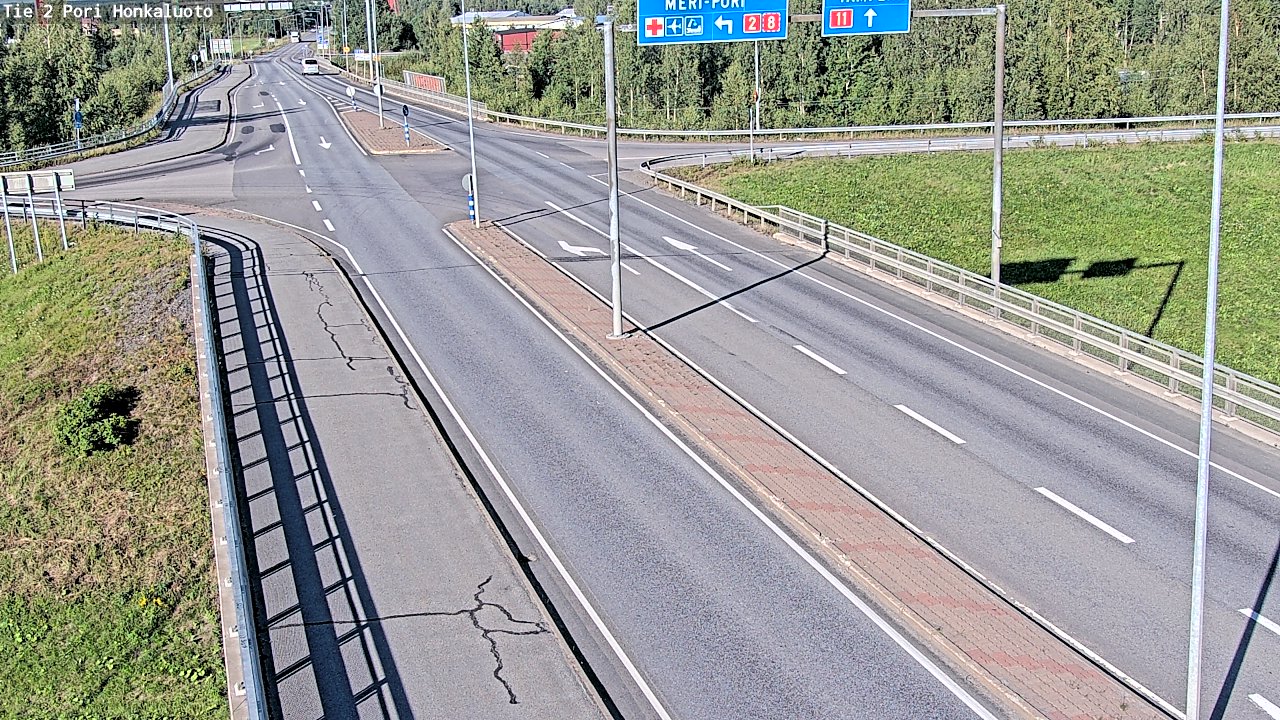 Kelikamerat Kuva Tie 2 Pori, Honkaluoto, Pori, Satakunta