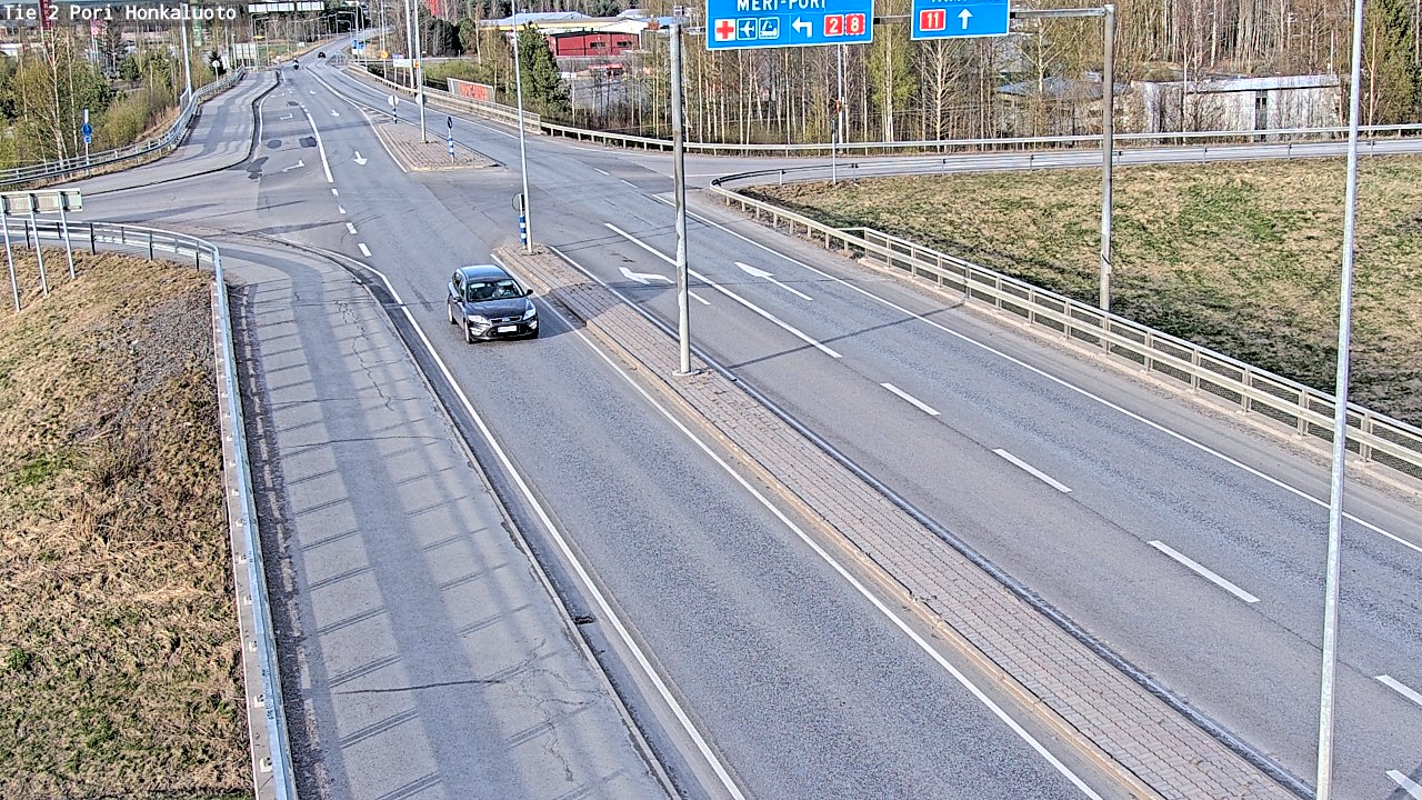 Kelikamerat Kuva Tie 2 Pori, Honkaluoto, Pori, Satakunta