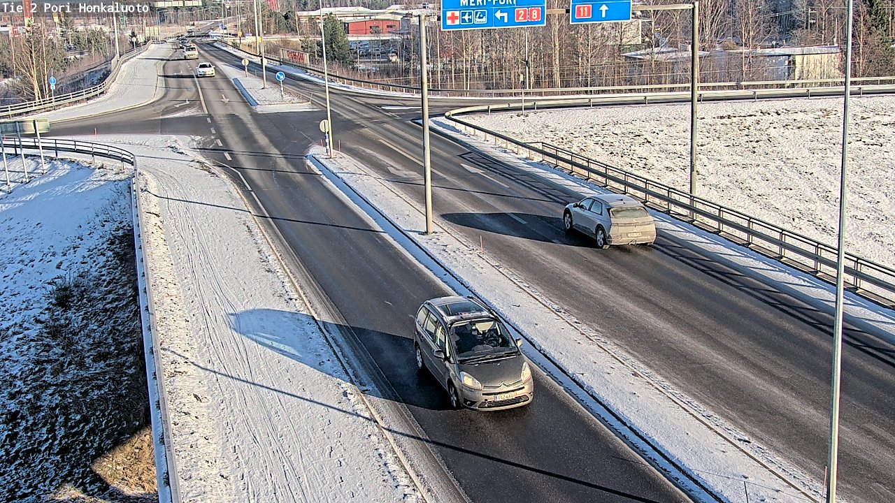 Weather Camera Image Road 2 Pori, Honkaluoto, Pori, Satakunta