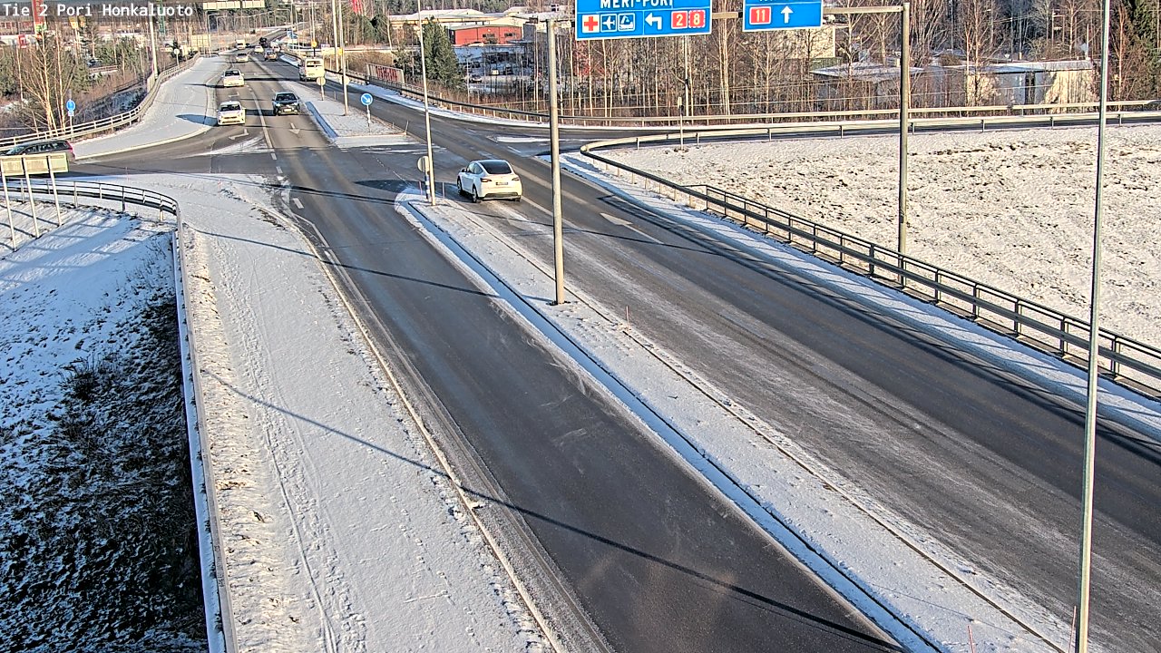Kelikamerat Kuva Tie 2 Pori, Honkaluoto, Pori, Satakunta