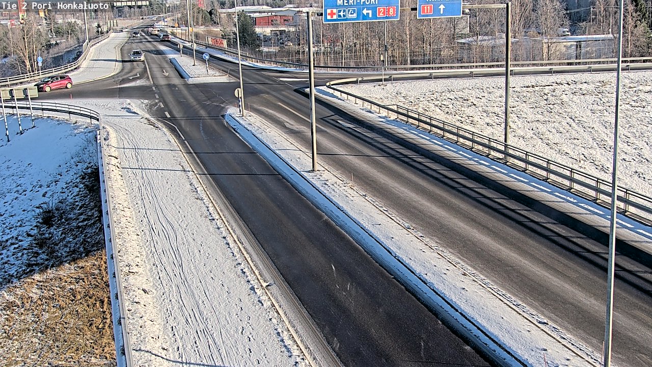 Weather Camera Image Road 2 Pori, Honkaluoto, Pori, Satakunta