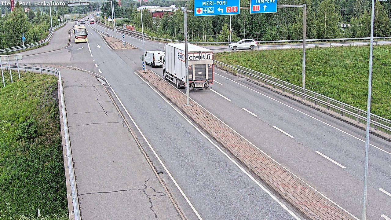 Kelikamerat Kuva Tie 2 Pori, Honkaluoto, Pori, Satakunta