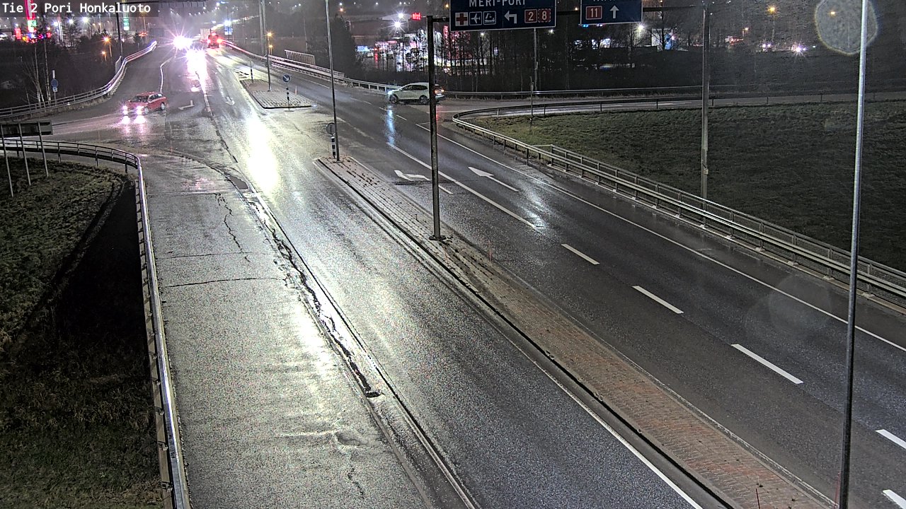 Weather Camera Image Road 2 Pori, Honkaluoto, Pori, Satakunta