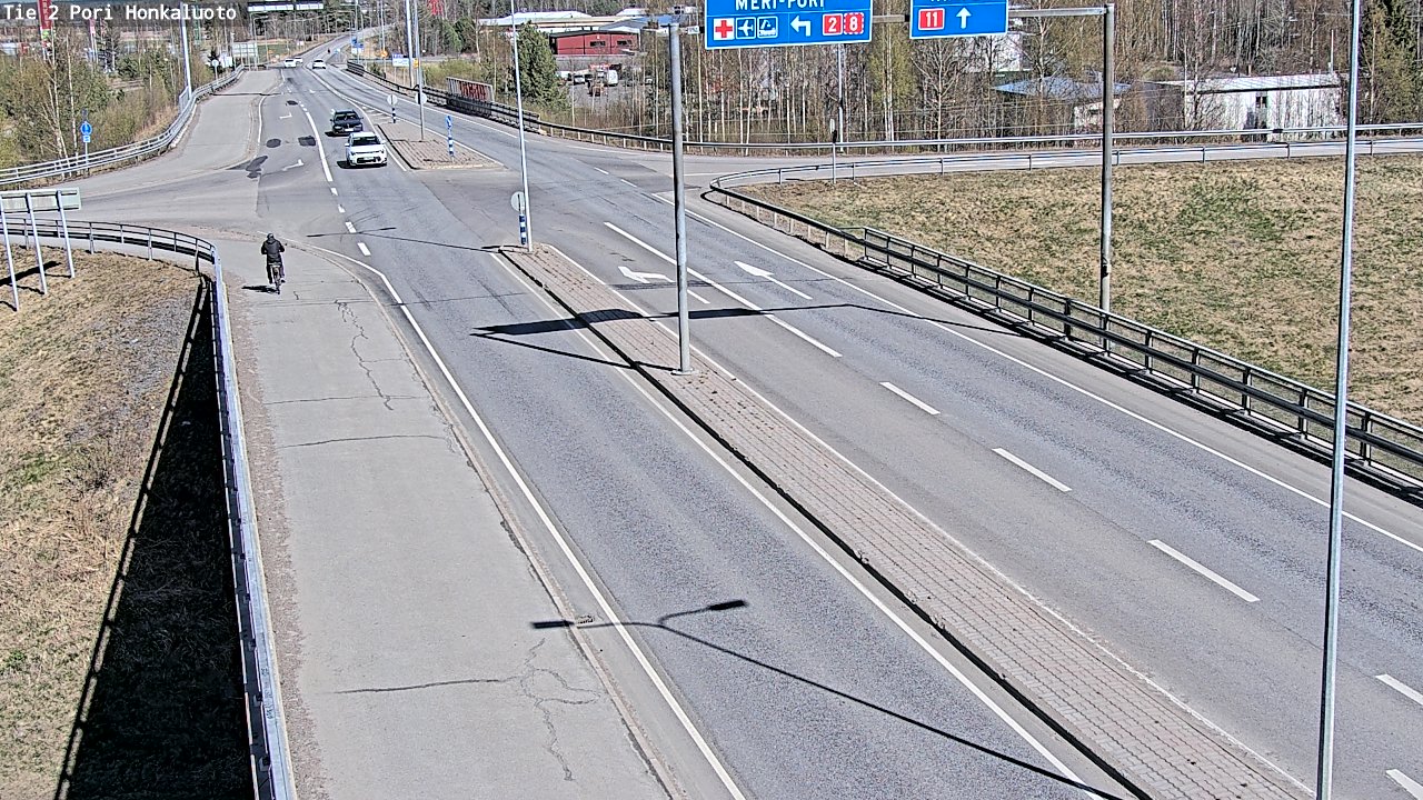 Kelikamerat Kuva Tie 2 Pori, Honkaluoto, Pori, Satakunta