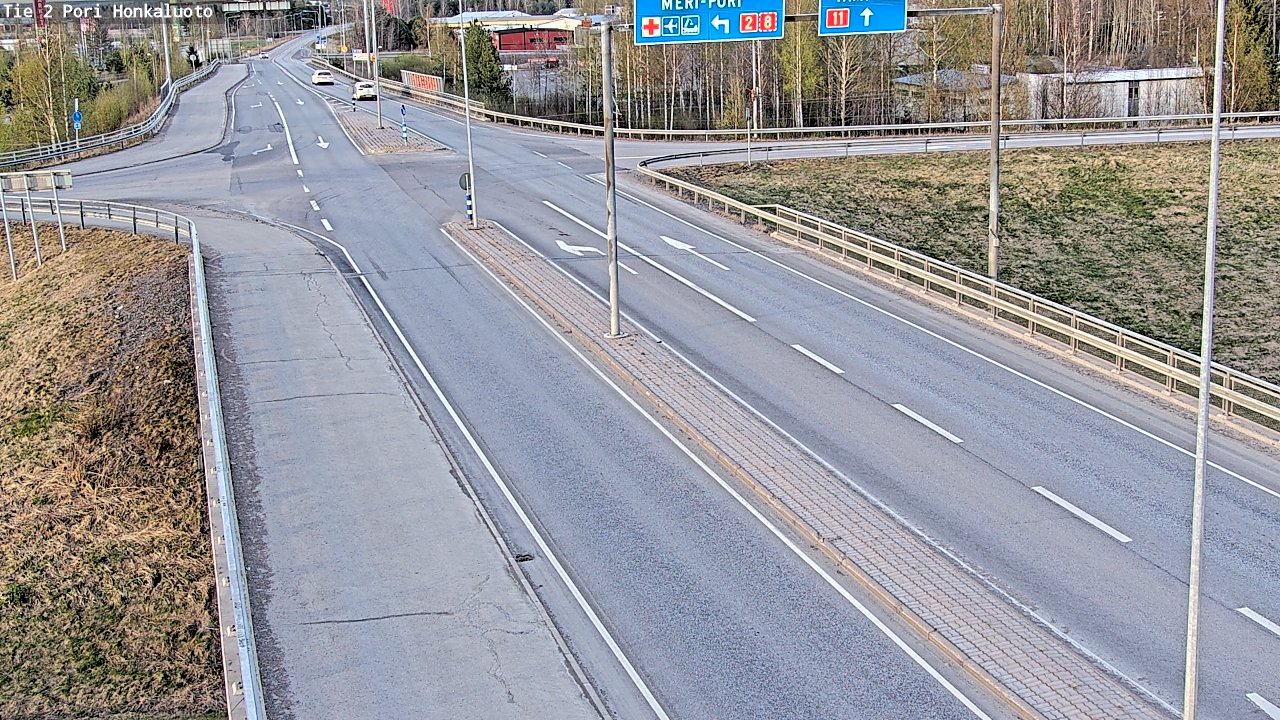 Kelikamerat Kuva Tie 2 Pori, Honkaluoto, Pori, Satakunta