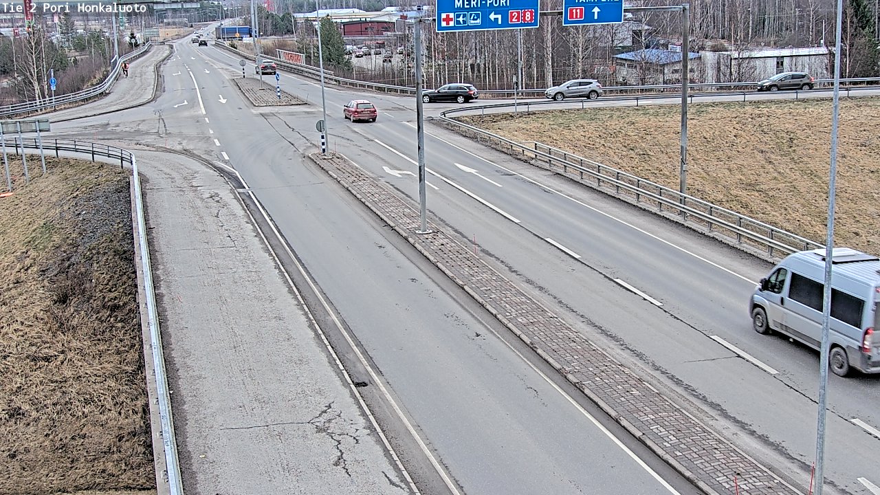 Kelikamerat Kuva Tie 2 Pori, Honkaluoto, Pori, Satakunta