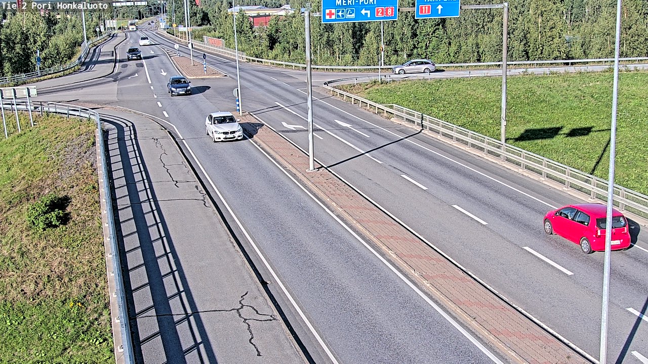 Kelikamerat Kuva Tie 2 Pori, Honkaluoto, Pori, Satakunta