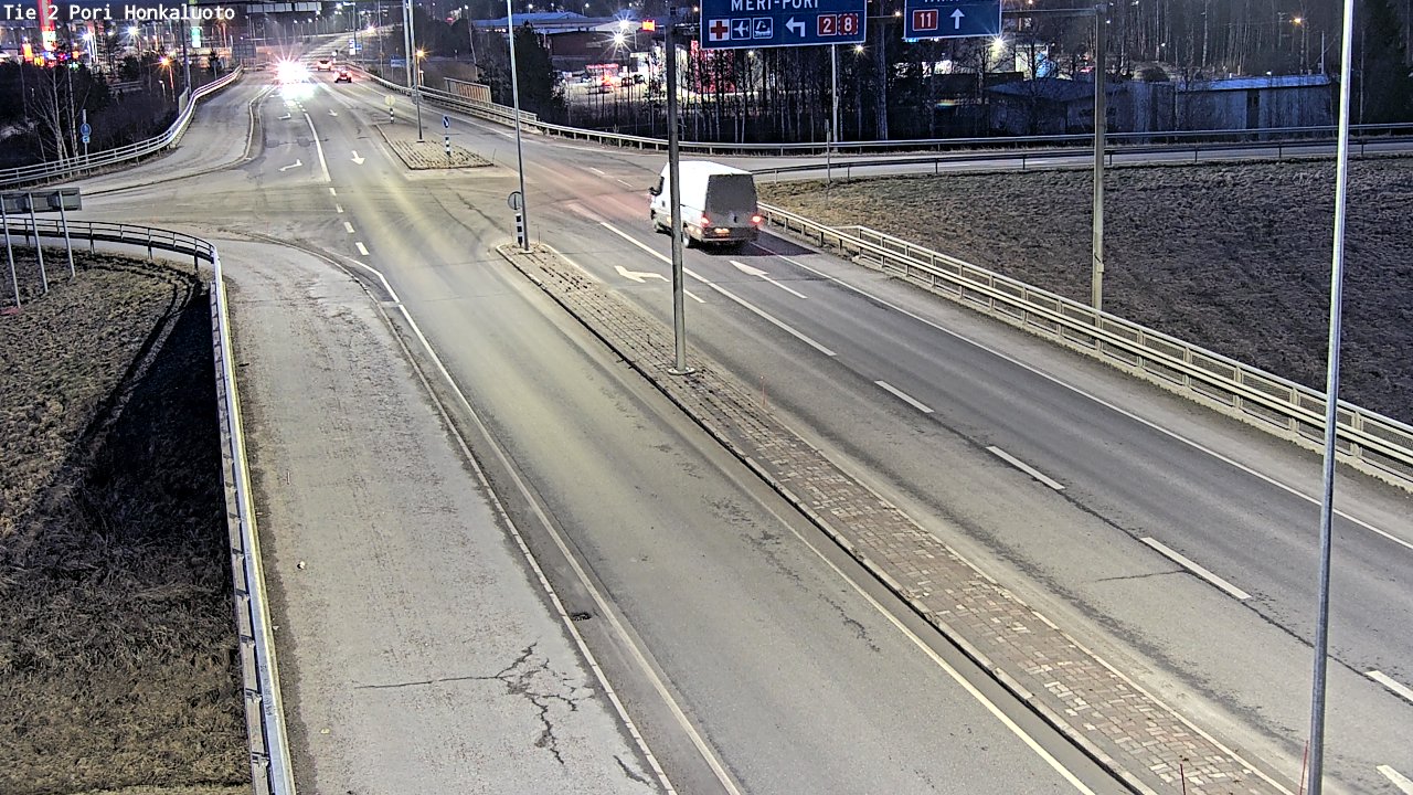 Kelikamerat Kuva Tie 2 Pori, Honkaluoto, Pori, Satakunta