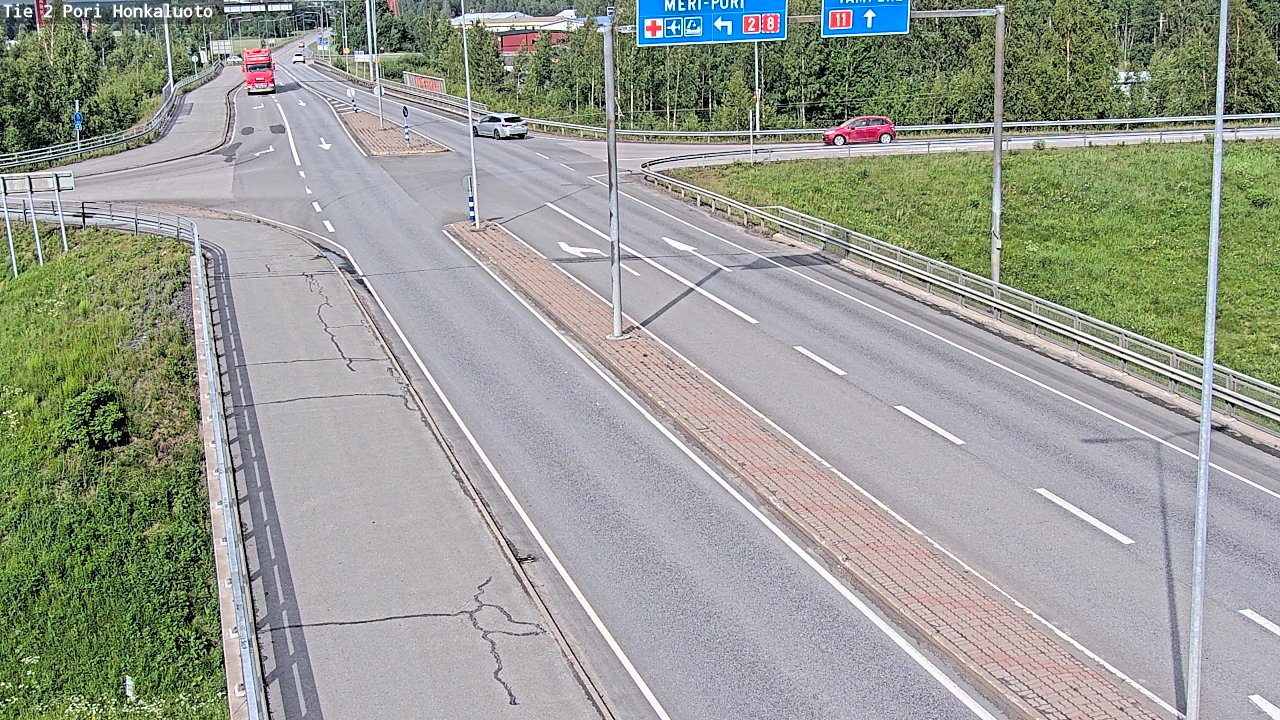 Kelikamerat Kuva Tie 2 Pori, Honkaluoto, Pori, Satakunta