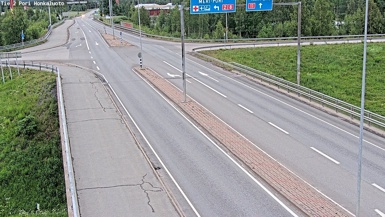 Kelikamerat Kuva Tie 2 Pori, Honkaluoto, Pori, Satakunta