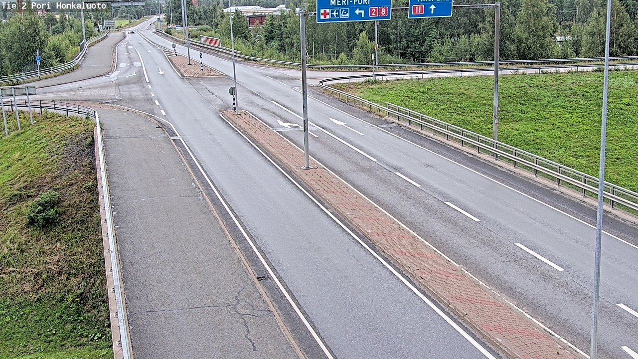 Weather Camera Image Road 2 Pori, Honkaluoto, Pori, Satakunta