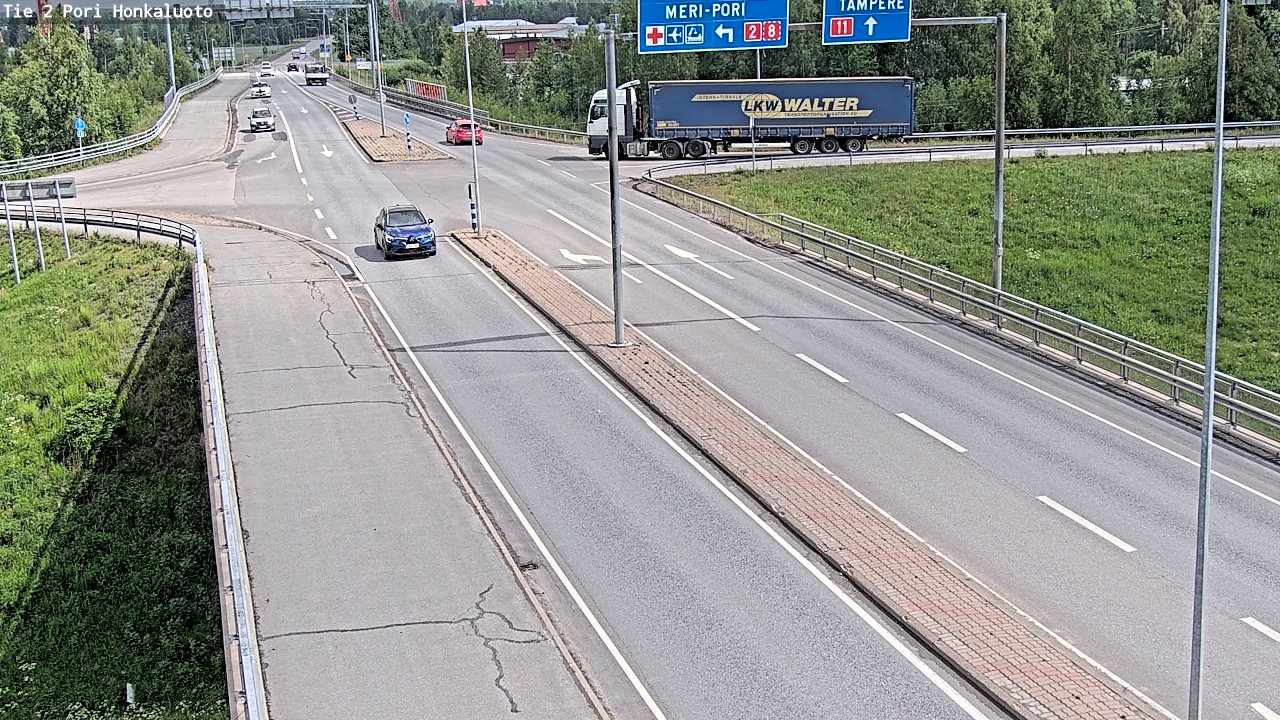 Kelikamerat Kuva Tie 2 Pori, Honkaluoto, Pori, Satakunta
