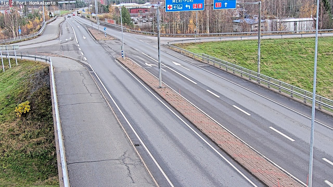 Kelikamerat Kuva Tie 2 Pori, Honkaluoto, Pori, Satakunta