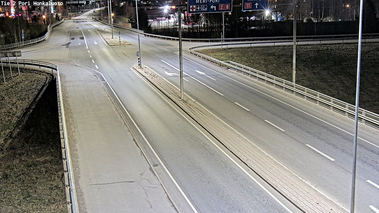 Weather Camera Image Road 2 Pori, Honkaluoto, Pori, Satakunta