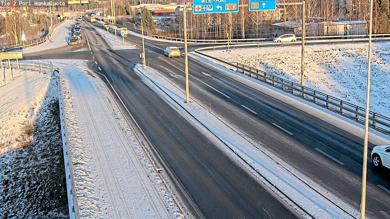 Kelikamerat Kuva Tie 2 Pori, Honkaluoto, Pori, Satakunta