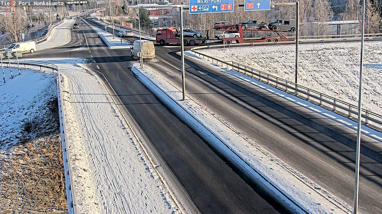 Weather Camera Image Road 2 Pori, Honkaluoto, Pori, Satakunta