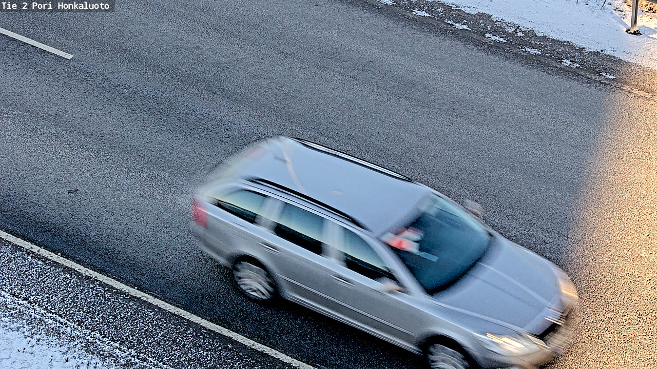 Weather Camera Image Väg 2 Björneborg, Honkaluoto, Pori, Satakunta
