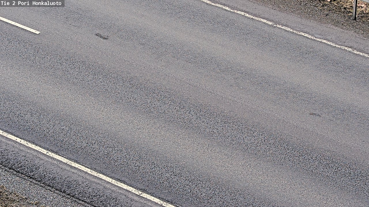 Weather Camera Image Road 2 Pori, Honkaluoto, Pori, Satakunta