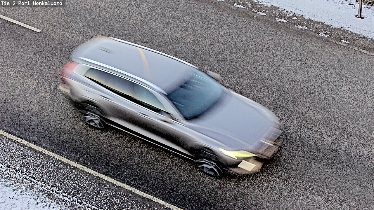 Weather Camera Image Väg 2 Björneborg, Honkaluoto, Pori, Satakunta