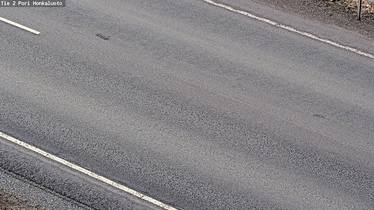 Weather Camera Image Road 2 Pori, Honkaluoto, Pori, Satakunta