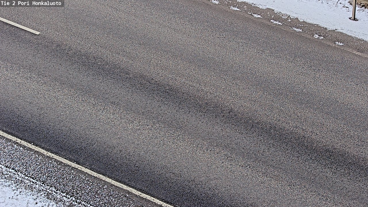 Weather Camera Image Väg 2 Björneborg, Honkaluoto, Pori, Satakunta