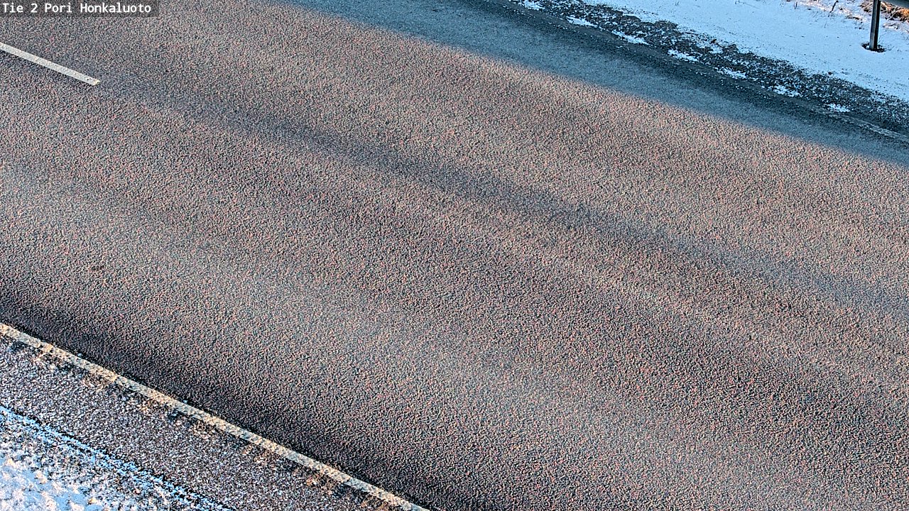 Weather Camera Image Väg 2 Björneborg, Honkaluoto, Pori, Satakunta