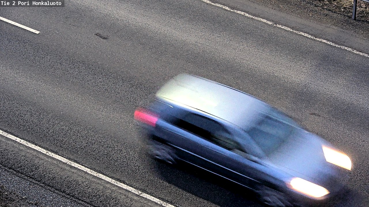 Weather Camera Image Väg 2 Björneborg, Honkaluoto, Pori, Satakunta